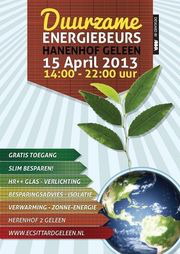 Duurzame energiebeurs in Hanenhof Geleen op 15 april 