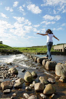 Lekker wandelen langs het water