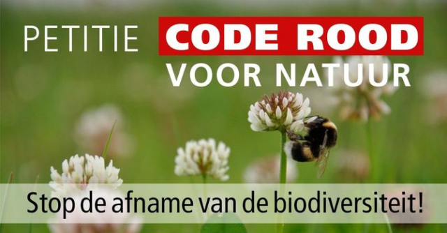 CODE ROOD voor natuur: 75% minder insecten is rampzalig