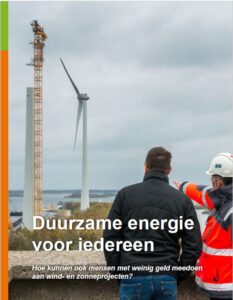 Cover brochure Duurzame Energie