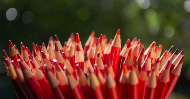 rode potloden