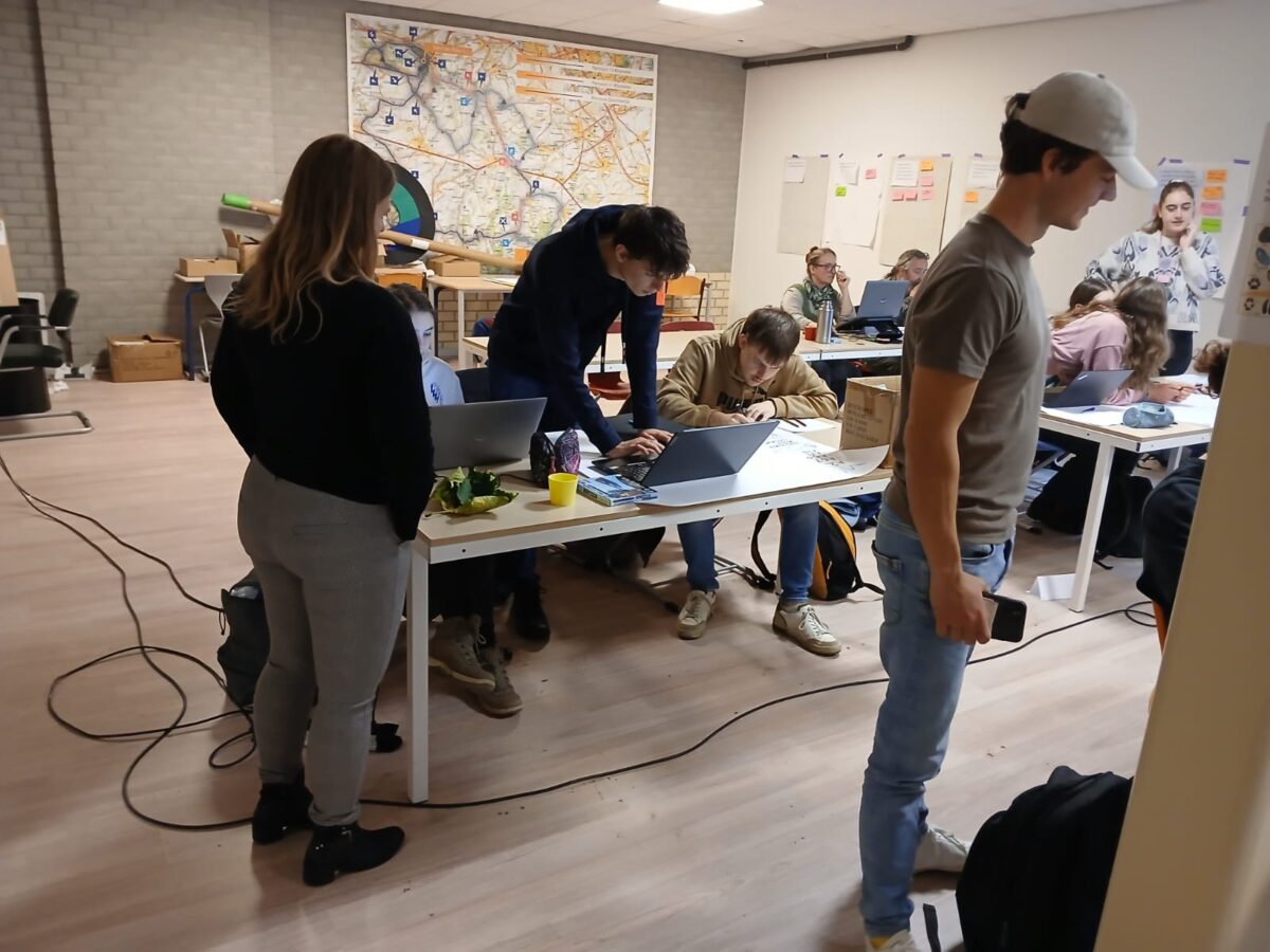 Workshop ecologische verbindingszone op Yuverta College Valkenburg
