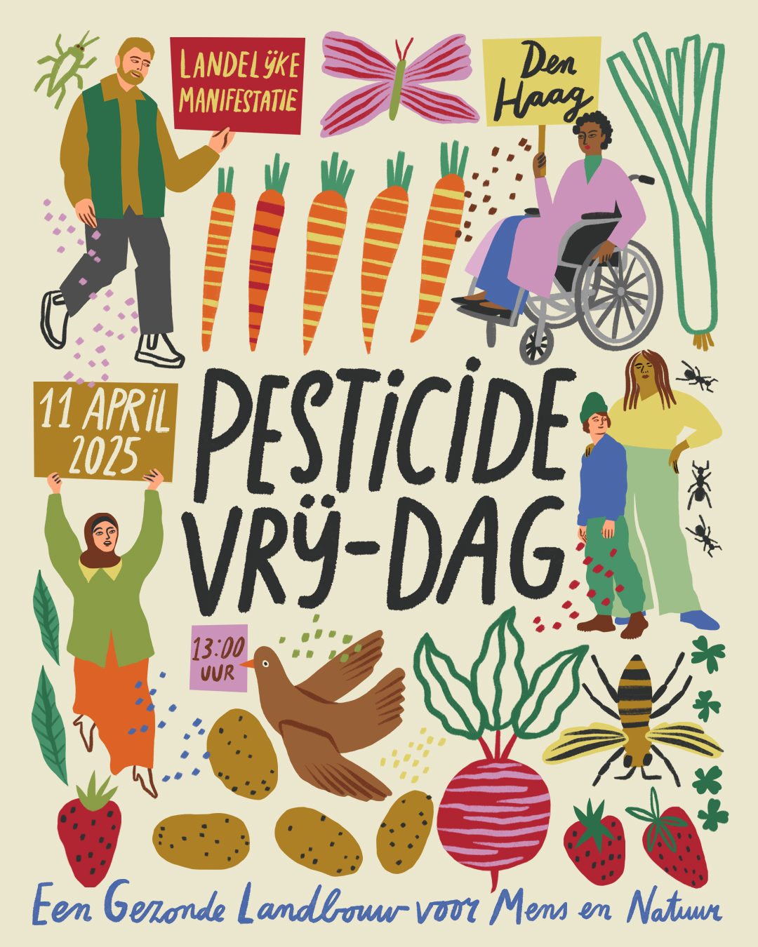 Pesticidevrij-dag op 11 april