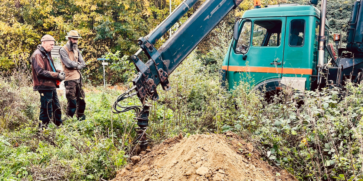 Infiltratievijver op de Vaalserberg helpt wateroverlast tegen te gaan
