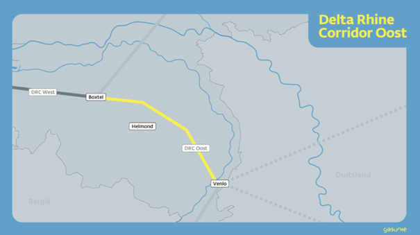 Inspraak mogelijk op Delta Rhine Corridor Oost (t/m 7 mei)
