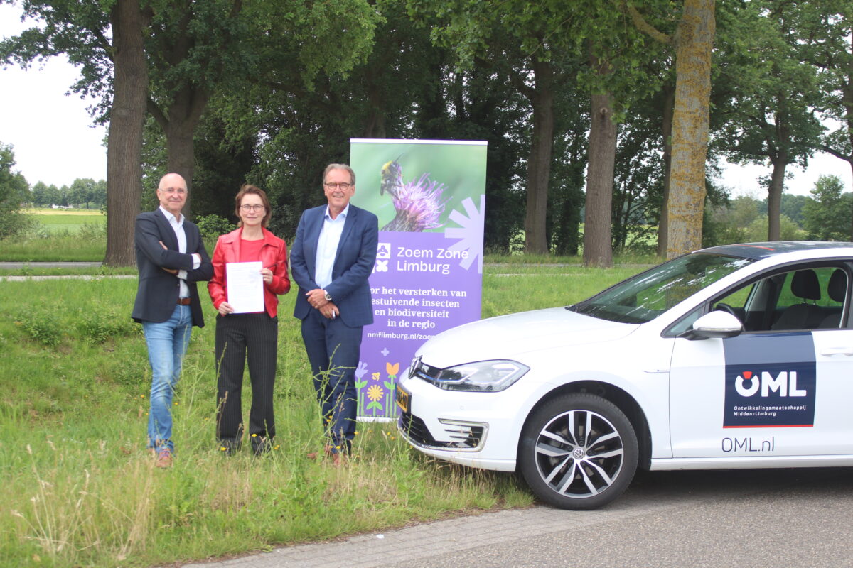 Ontwikkelings­maatschappij Midden-Limburg partnerschapsverklaring Zoem Zone Limburg